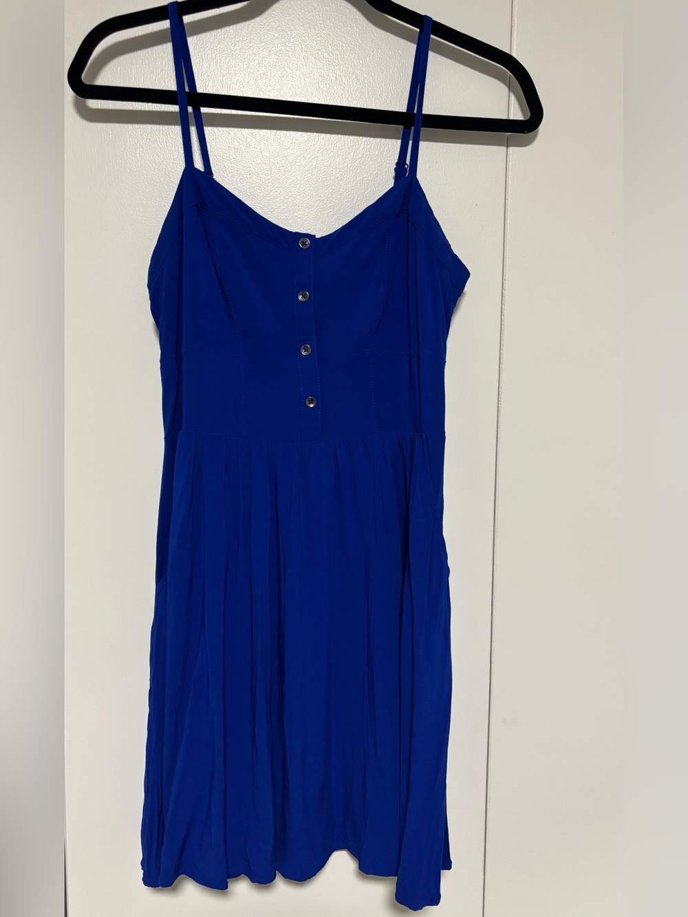 Express Cobalt Blue Summer Dress